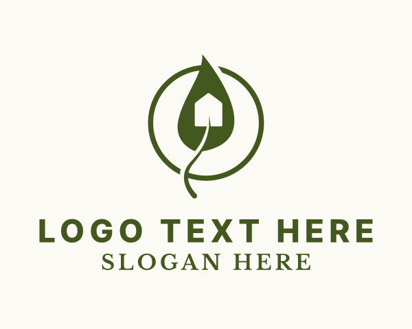 Leaf Gardening Trowel logo