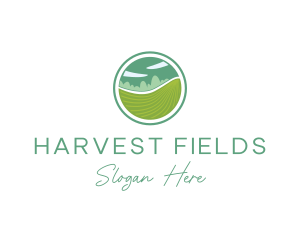 Agriculture Farming Field logo design