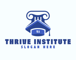 College Graduation Column logo