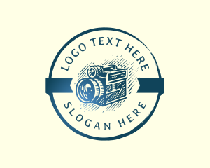  Vintage Camera Photography logo