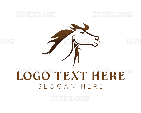 Animal Horse Riding Logo