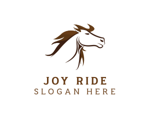 Animal Horse Riding logo design