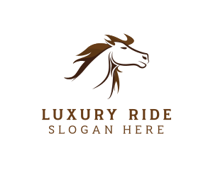 Animal Horse Riding logo design