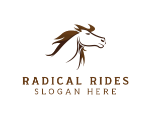 Animal Horse Riding logo design