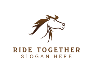 Animal Horse Riding logo design