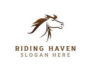 Animal Horse Riding logo design