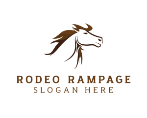 Animal Horse Riding logo design