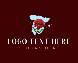 Spain Floral Gardening Logo