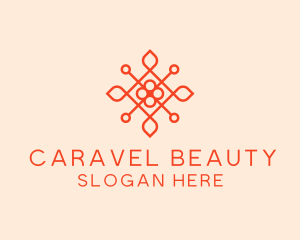 Flower Petal Pattern logo design