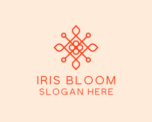 Flower Petal Pattern logo design