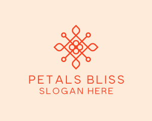 Flower Petal Pattern logo design