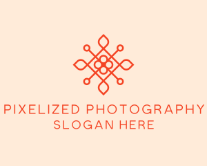 Flower Petal Pattern logo design