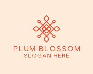 Flower Petal Pattern logo design