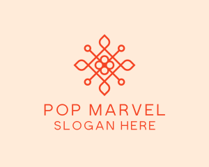 Flower Petal Pattern logo design