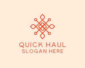 Flower Petal Pattern logo design