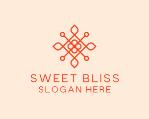 Flower Petal Pattern logo design