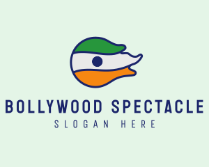 Bollywood Indian Flag logo