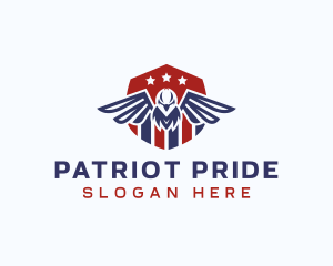 Eagle Patriotic Veteran logo design