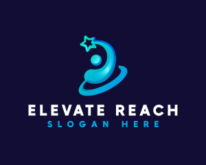 Reaching Star Foundation logo design