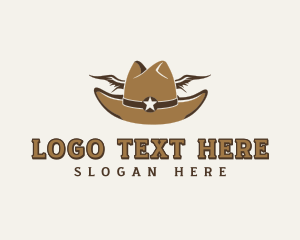 Western Cowboy Hat Logo