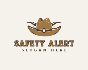 Western Cowboy Hat Logo