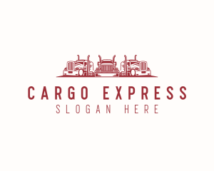 Logistics Freight Truck logo