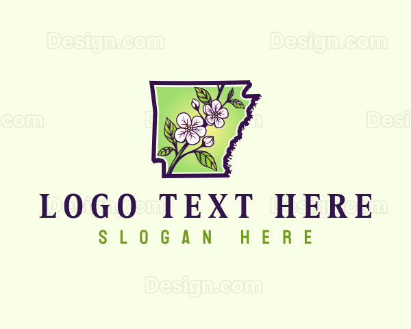 Arkansas Apple Blossom Logo