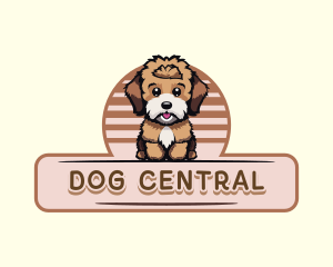 Dog Pet Grooming  logo design