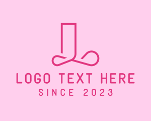 Fancy Feminine Letter L logo