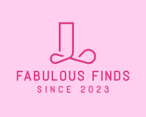 Fancy Feminine Letter L logo