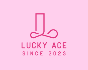 Fancy Feminine Letter L logo design