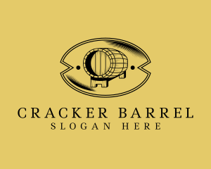 Keg Barrel Beer Brewery logo design