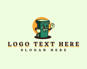 Garbage Trash Bin logo