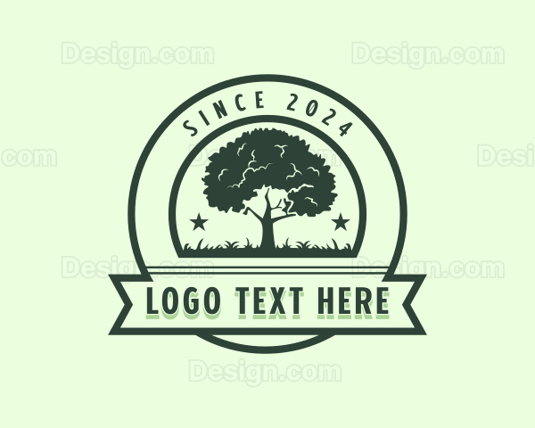 Tree Nature Forestry Logo