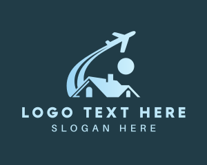 Logistics Airplane Transport logo