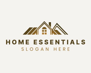 Roof Home Renovation logo design