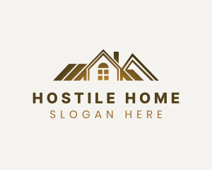 Roof Home Renovation logo design