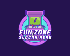 Computer Arcade Game logo design