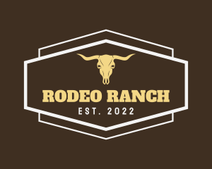 Bull Horn Ranch logo design