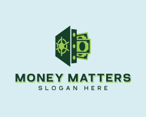 Vault Money Savings logo design