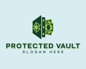 Vault Money Savings logo design