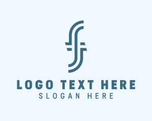 Company Brand Letter F logo