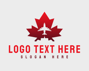 Flying Airplane Canada logo