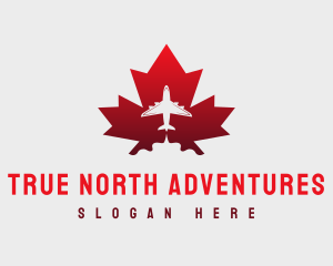 Flying Airplane Canada logo