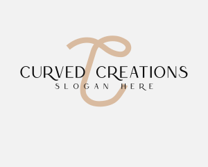 Curvy Feminine Fashion logo design