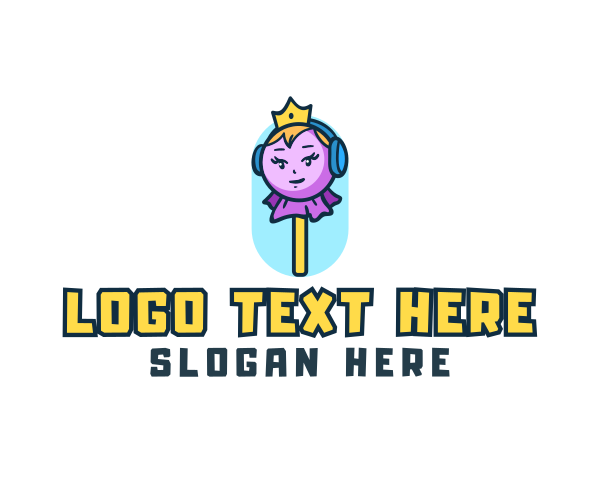 Candy Wrapper logo example 4