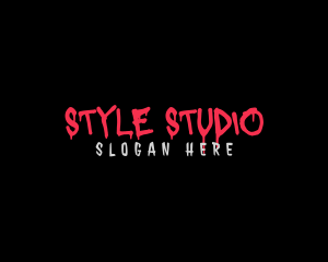 Graffiti Style Business logo design