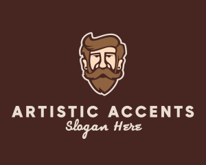 Hipster Old Guy logo design