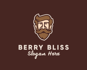 Hipster Old Guy logo design