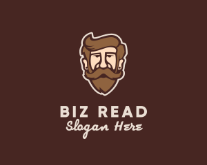 Hipster Old Guy logo design